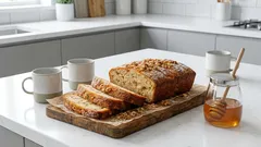 Hunajakakku, joka pysyy pehmeänä vielä seuraavanakin päivänä — sopii erinomaisesti teen kanssa