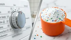 Jauheen sijaan käytän tätä nestemäistä pesuainetta: se ei vahingoita kankaita eikä tukki putkia